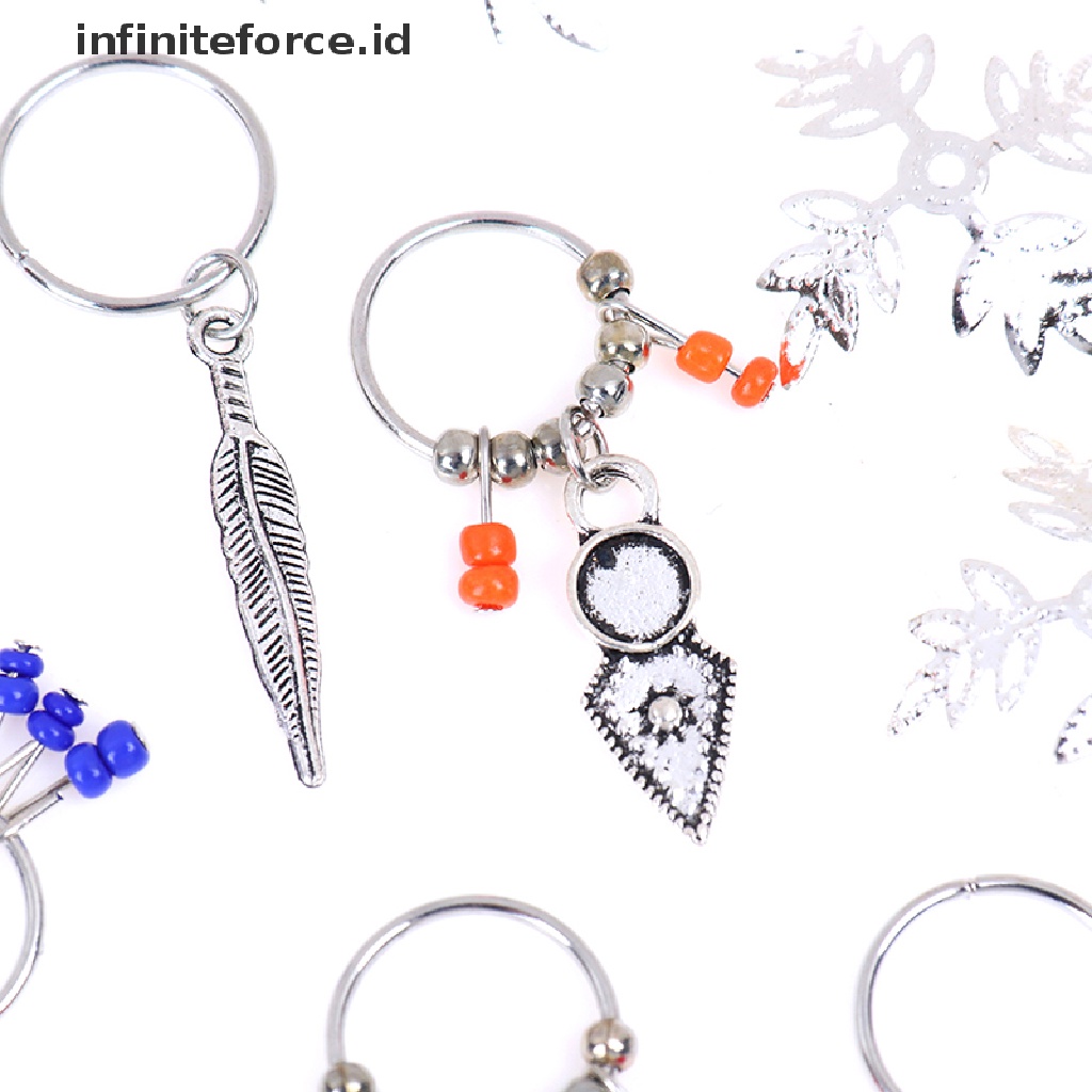 Infiniteforce.id Jepit Rambut Gaya Punk Hip Hop Bentuk Daun Palem / Salju Untuk Aksesoris Wanita Diy