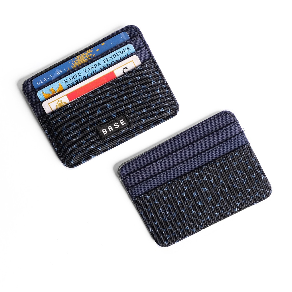  Dompet  Kartu Tipis Card Wallet 6 Slot Motif Abstrak 