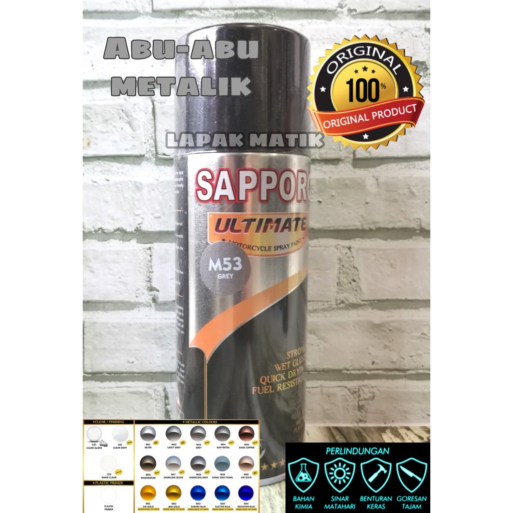 Pilok Sapporo Ultimate Grey M53 400ML