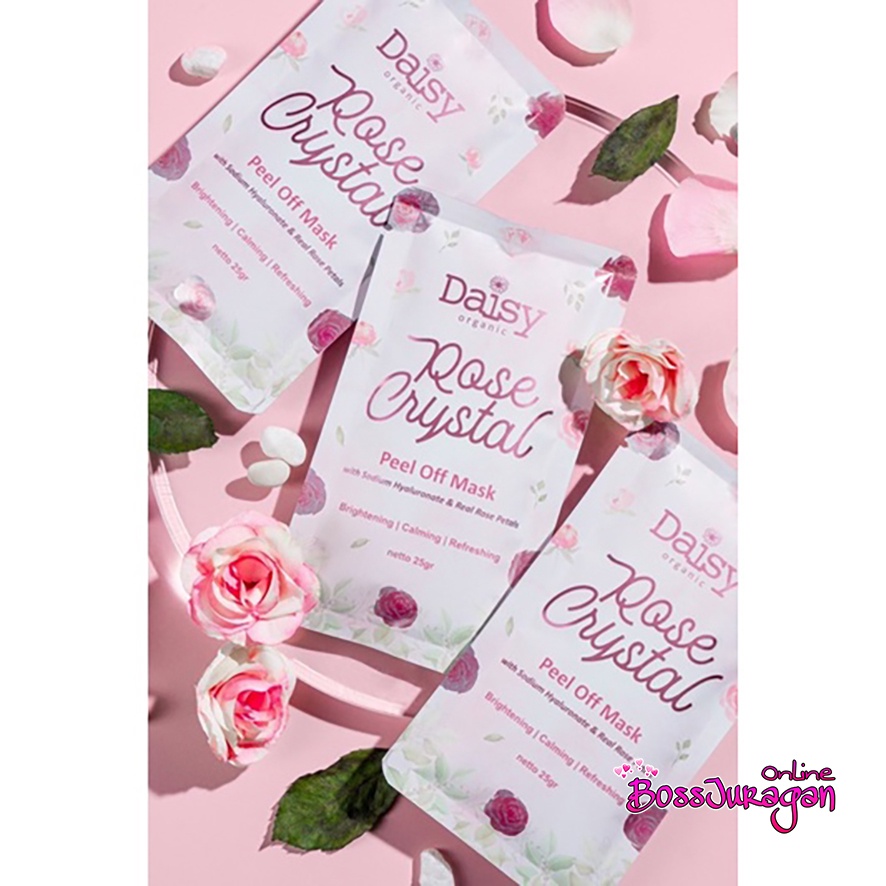(BOSS) Daisy Rose Crystal Organic Peel off Mask 25gr