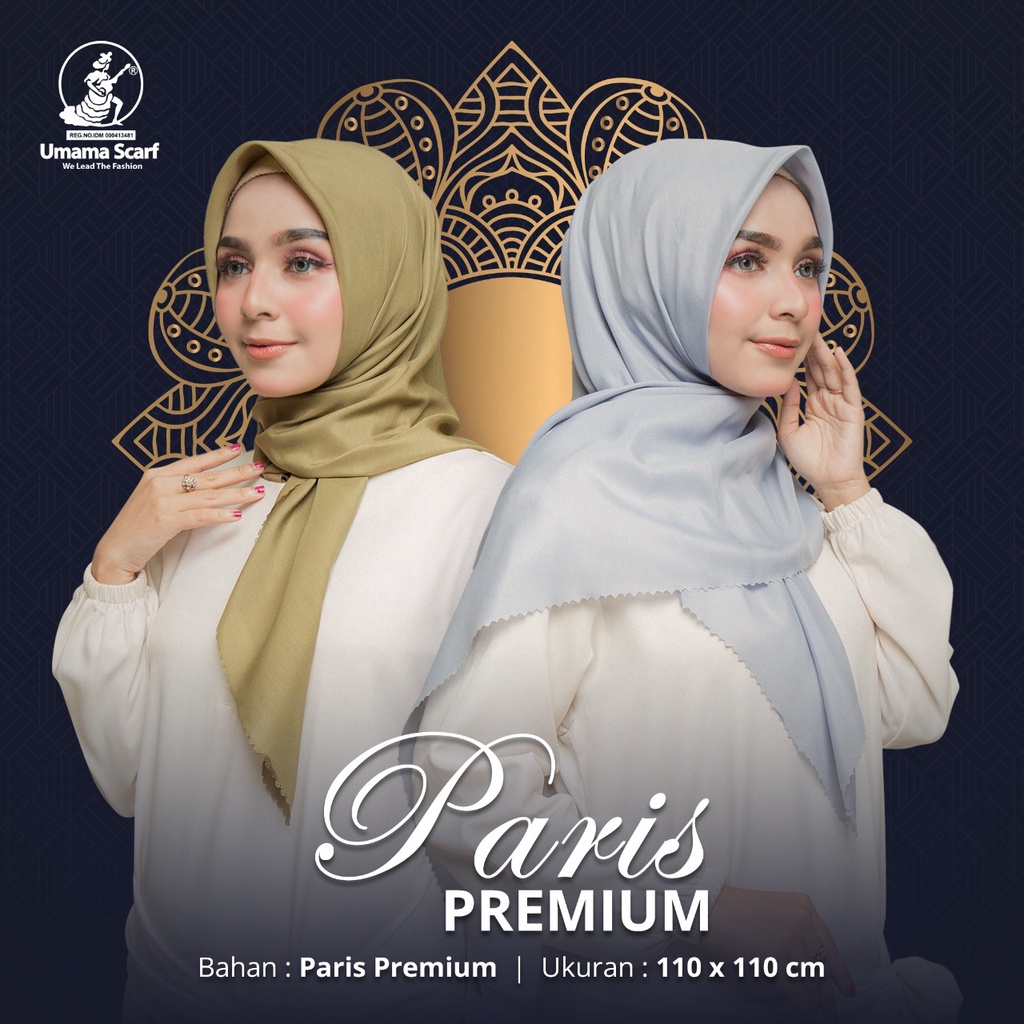 Hijab Segi Empat Paris Premium Umama PART 2