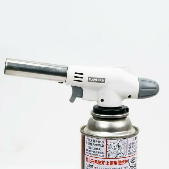 Flame Gun 920 White Portable Gas Blow Torch Butane