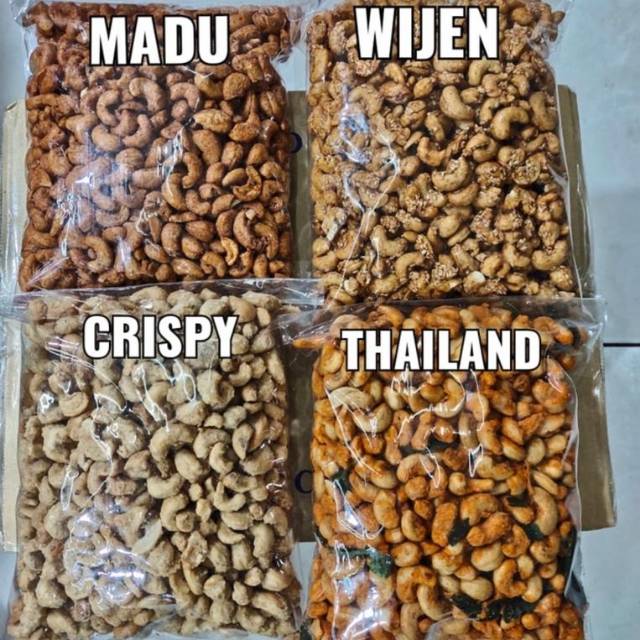 

Mede rasa2 cispi.madu.wijen.thailan.500gr