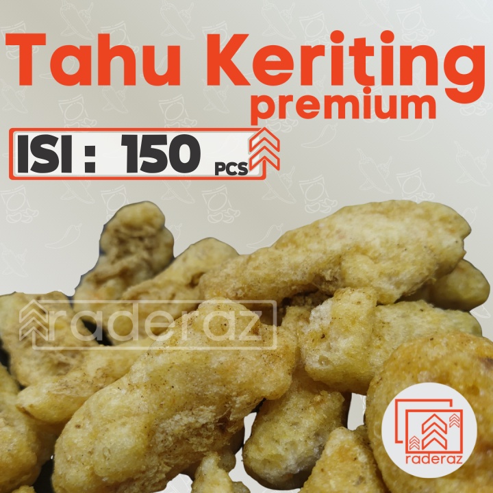

Tahu KERITING PREMIUM 150pcs untuk Toping Baso Aci Seblak Indomie by RADERAZ (bisa GROSIR bisa COD)