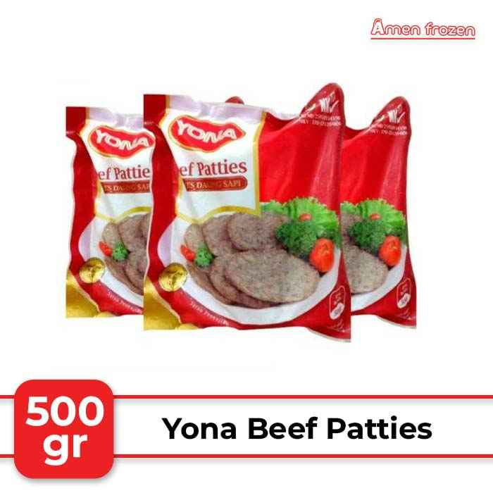 

YONA BEEF PATTIES 500gr