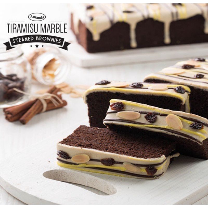 

Brownies Tiramisu Marble Amanda