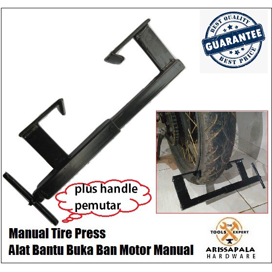 Alat Press Manual Buka Ban Motor Tubeless Alat Bantu Pres Ban Manual Tire Press