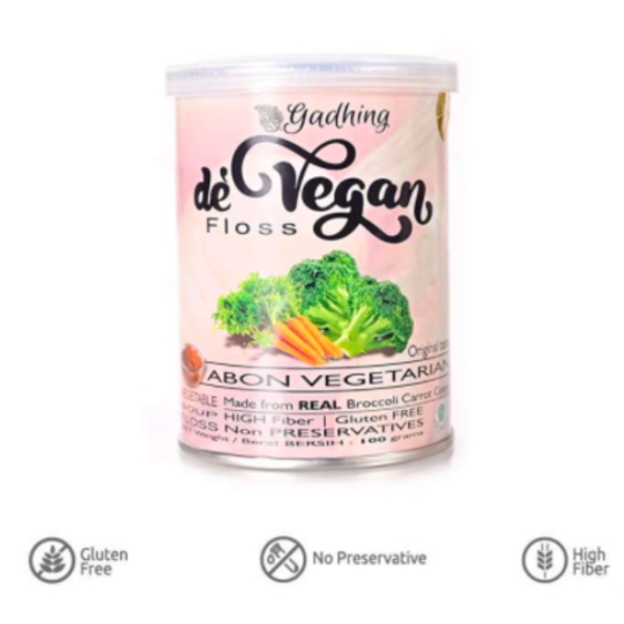 De Vegan Vegetable Soup Floss / Abon Vegan Nabati 100g