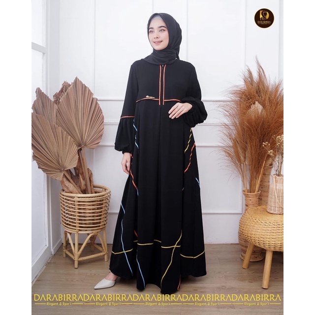 Gamis Premium Casual Darabirra Simple tapi Mewah | Gamis   Modern 2022 COLORFULL LIST SERIES