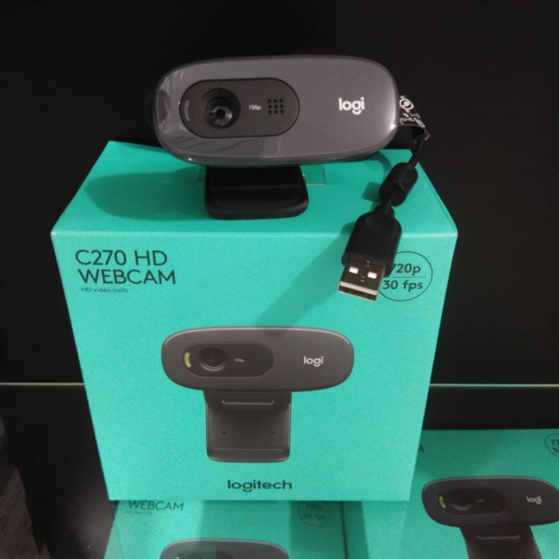 Logitech C270 HD Webcam USB 720p