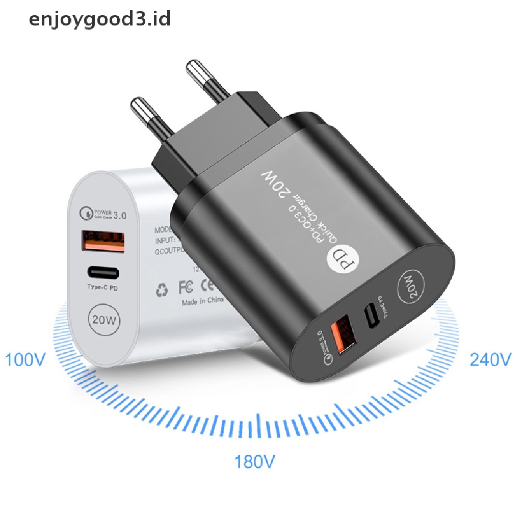 (Rready Stock) Super Si Adapter Charger 36W USB Tipe C QC 3.0 PD Fast Charging Untuk iPhone 13 (ID)