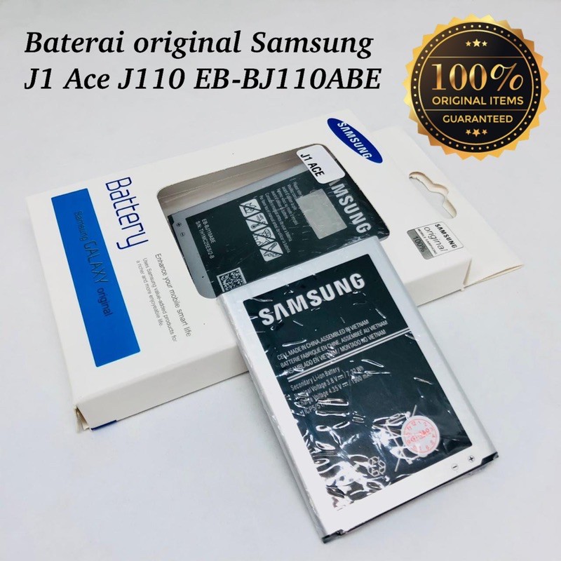 PROMO BATERAI ORIGINAL SAMSUNG GALAXY J1 ACE J110 100%