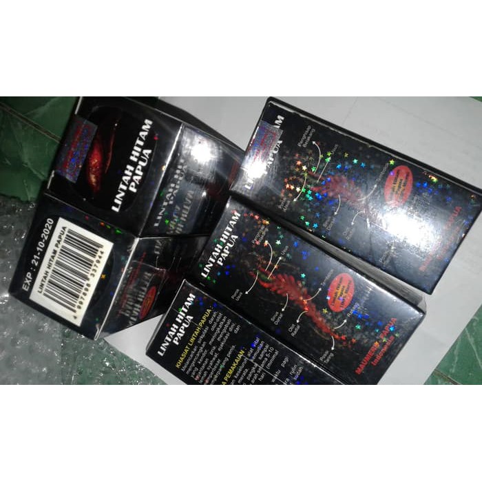 TERMURAH -  Lintah Hitam Lintah Hitam Papua Lintah Oil Minyak Lintah