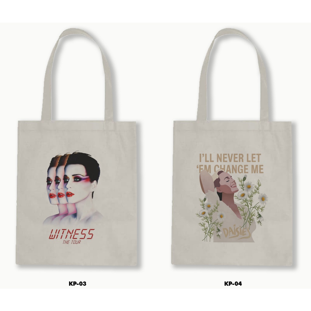 TOTE BAG BLACU - KATY PERRY