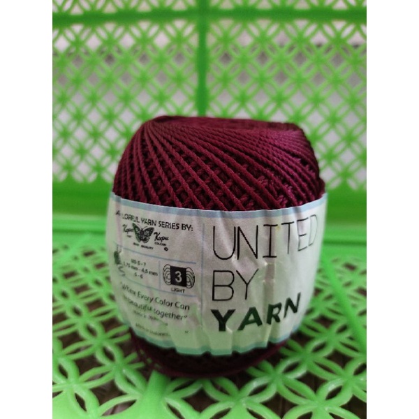 benang Rajut Polyester United by yarn 7807