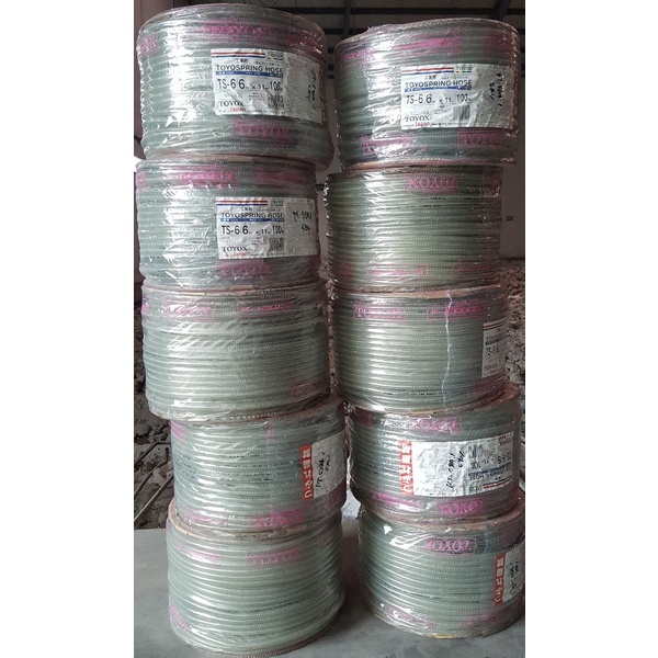 Selang bensin motor toyospring toyox original jepang 1/4 (1meter)