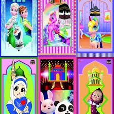 sejadah anak karakter motif komplit kualitas premium ukuran 90x50