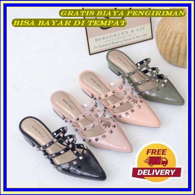 Sandal / Sendal Wanita High Hills Pesta Heels Remaja Hak Tinggi Untuk Kerja Atau Kondangan Haihils S