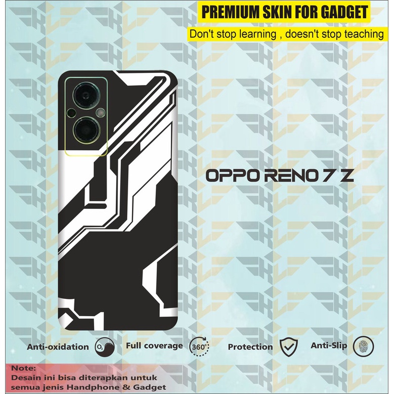GARSKIN HANDPHONE 2PCS OPPO RENO 7 Z BLACK