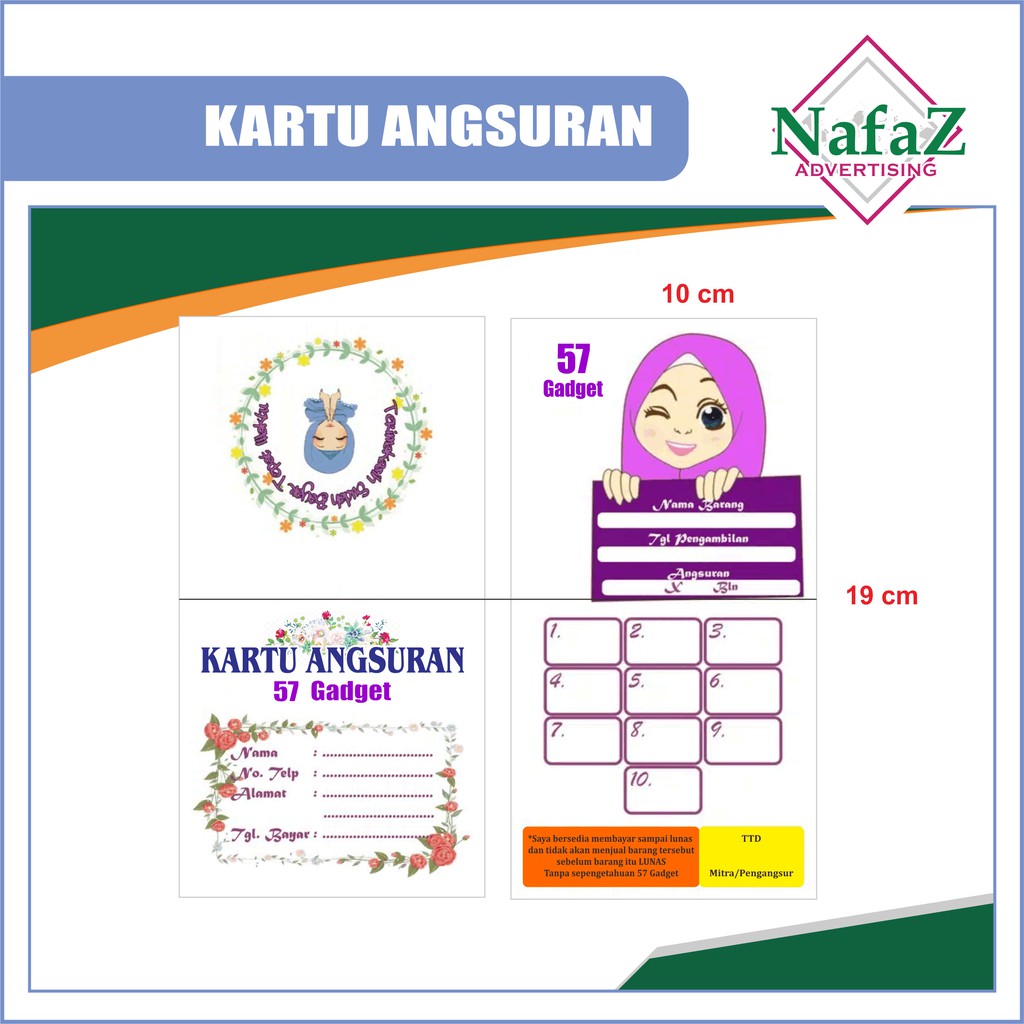 

Kartu Angsuran