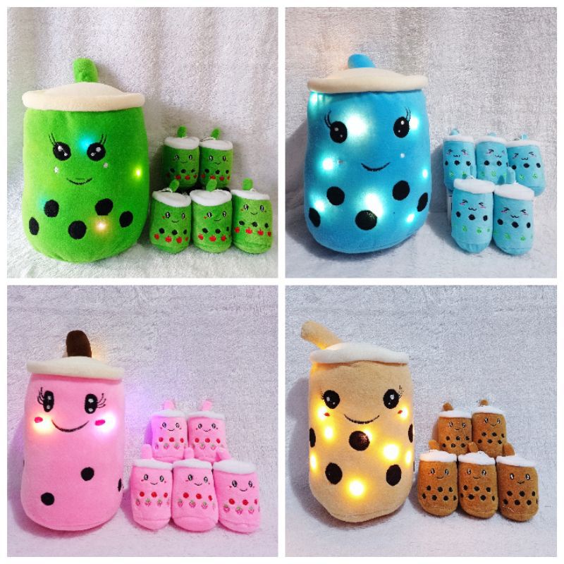 Sepaket Boneka Boba LED beranak 5