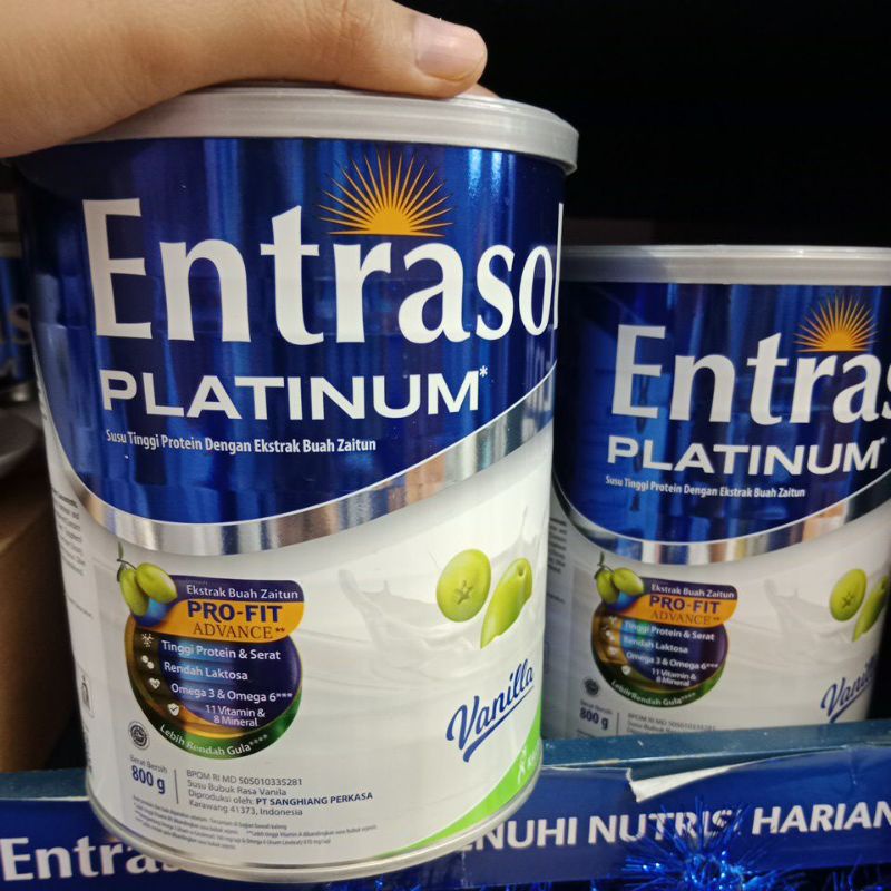 ENTRASOL PLATINUM 800GR(pesanan ibu indah)