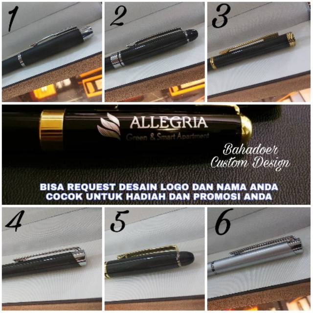 

PULPEN CUSTOM GRAFIR NAMA BISA REQUEST DESAIN NAMA DAN LOGO ANDA