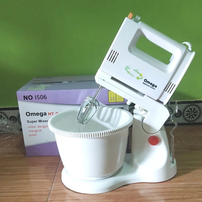 Mixer Adonan Roti Warna Putih / Mixer Omega NT Quality 1506