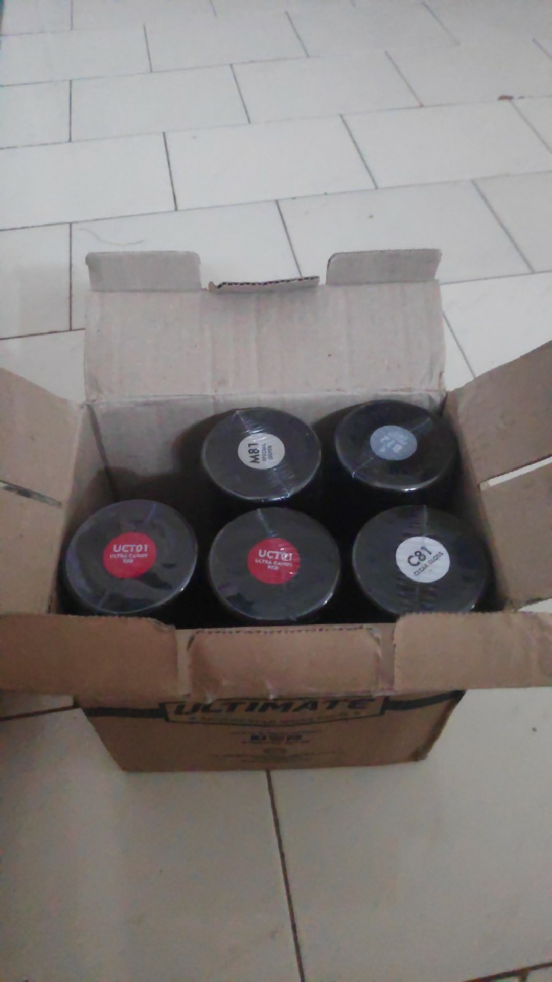 Paket Cat Ultra Candy Red Sapporo Ultimate / Pylox / Pilok / Saporo Merah