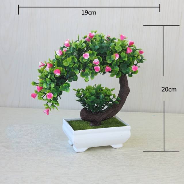 BOS844 BUNGA PLASTIK ARTIFICIA MOTIF BONSAI-2