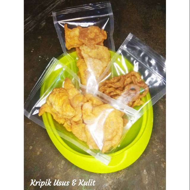 

Kripik kulit & usus