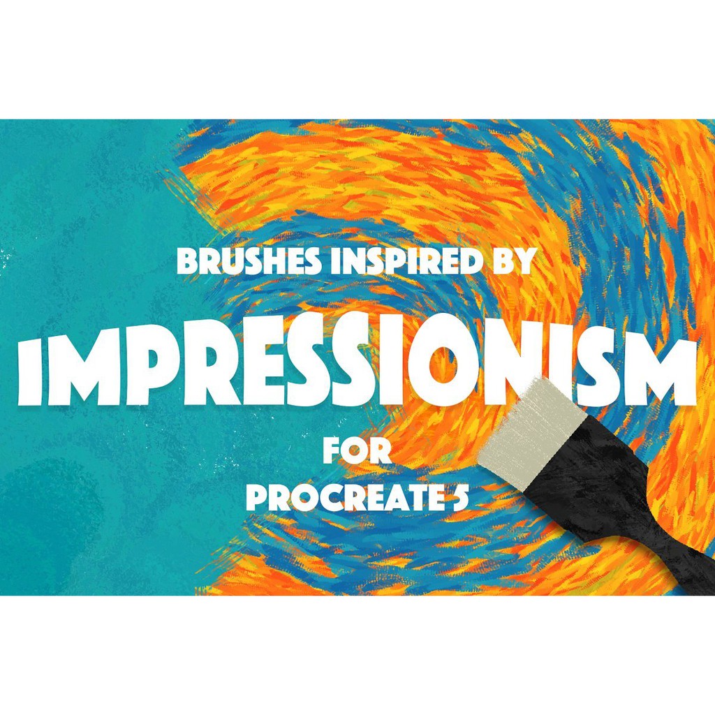 Procreate Brush - Impressionism Texture Brushes