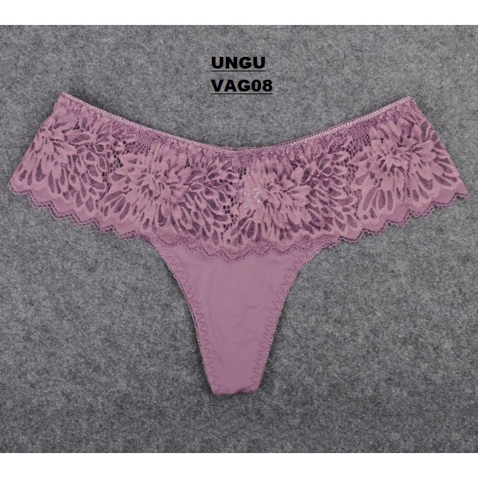 Celana Dalam Wanita Thong Lace G-string VAG