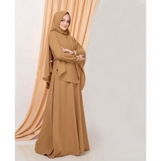 SHAFIRA SYARI Baju Wanita Pakaian Muslimah Dress Muslim  Baju Gamis Terbaru Gamis Modern 2021