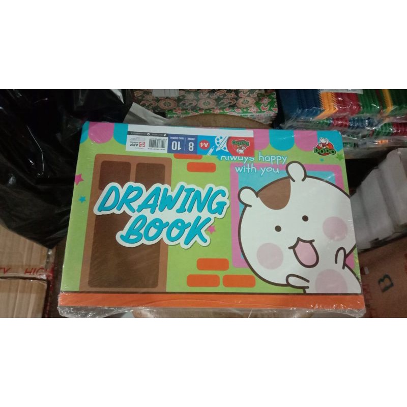 

buku gambar dodo A4 isi 10 pcs drawing book menggambar melukis harga tertera untuk 10 pcs