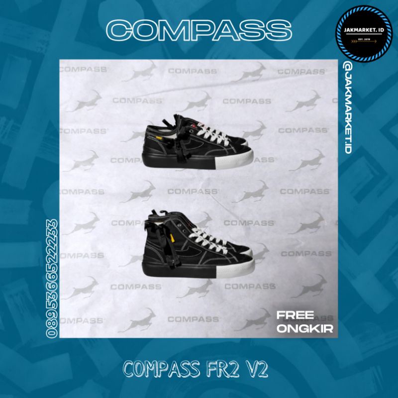 [ORIGINAL] COMPASS FXXCKING RABBITS / PROTO FR2 V2 LOW /HI [BNIB]