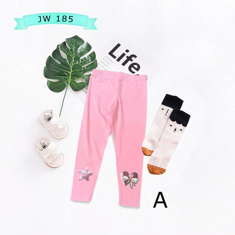 [AS]  Celana Legging anak Junior Wardrobe JW 185