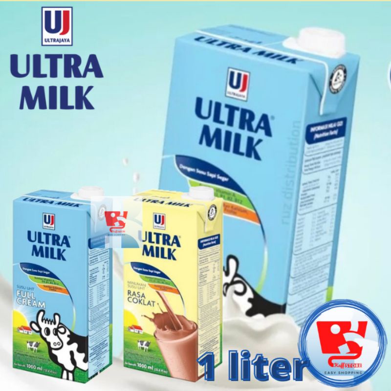 

Ultra Milk Full Cream Coklat 1 Liter