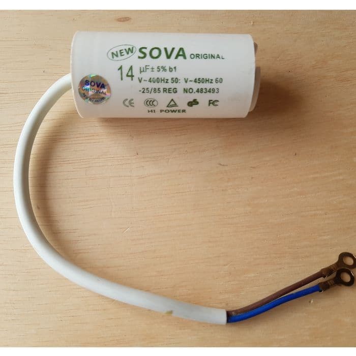 14 uf / 450 V Capacitor / Kapasitor Bulat / Capasitor Pompa Air