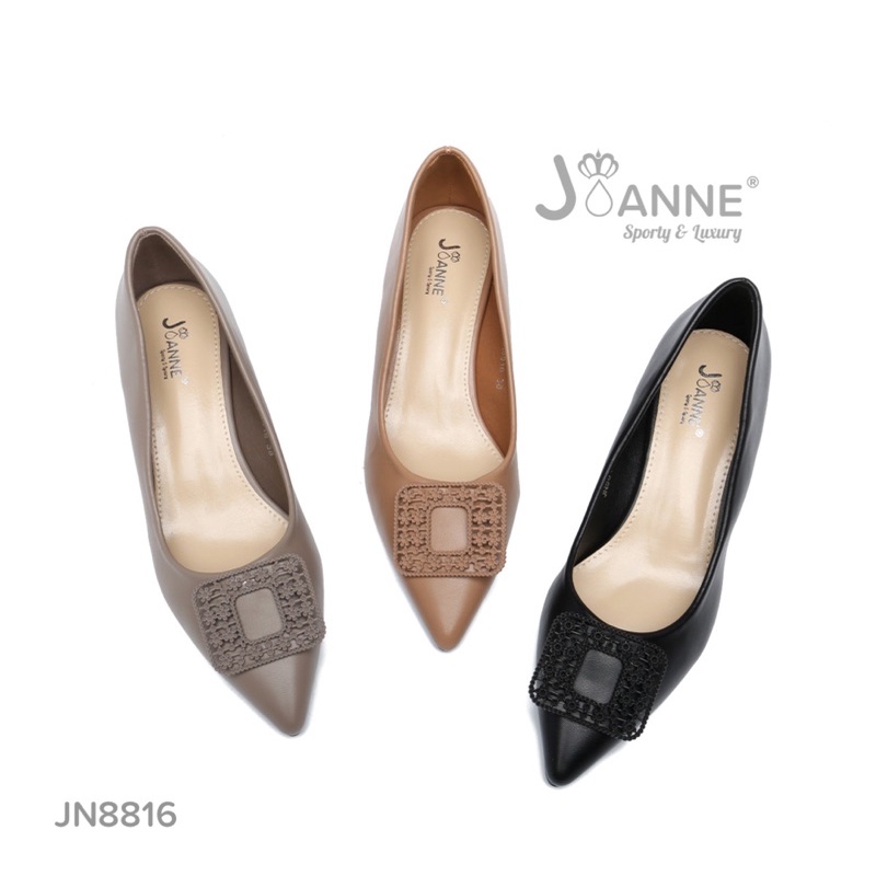 RESTOCK! [ORIGINAL] JOANNE Pump Wedges Shoes Sepatu Wanita #JN8816