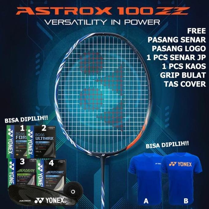 RAKET BADMINTON YONEX ASTROX 100 ZZ ORIGINAL