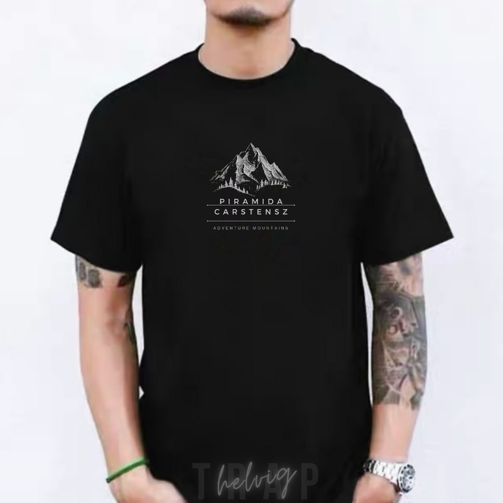 Poseidon kaos polosKaos Distro Pria SKANDINAVIA LOGO Cotton Combed 24s Premium Tshirt Baju Oblong Brand Kata Kekinian