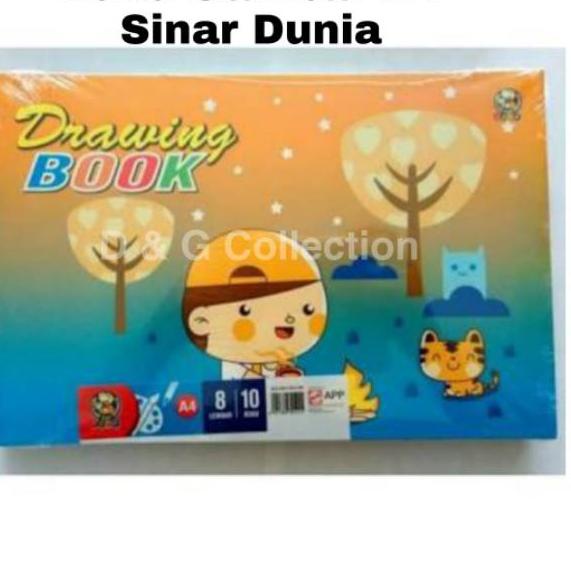 

팝 BUKU GAMBAR A4 DODO/ BUKU GAMBAR SIDU A4 / BUKU GAMBAR A4 POLOS ISI 10 BUKU