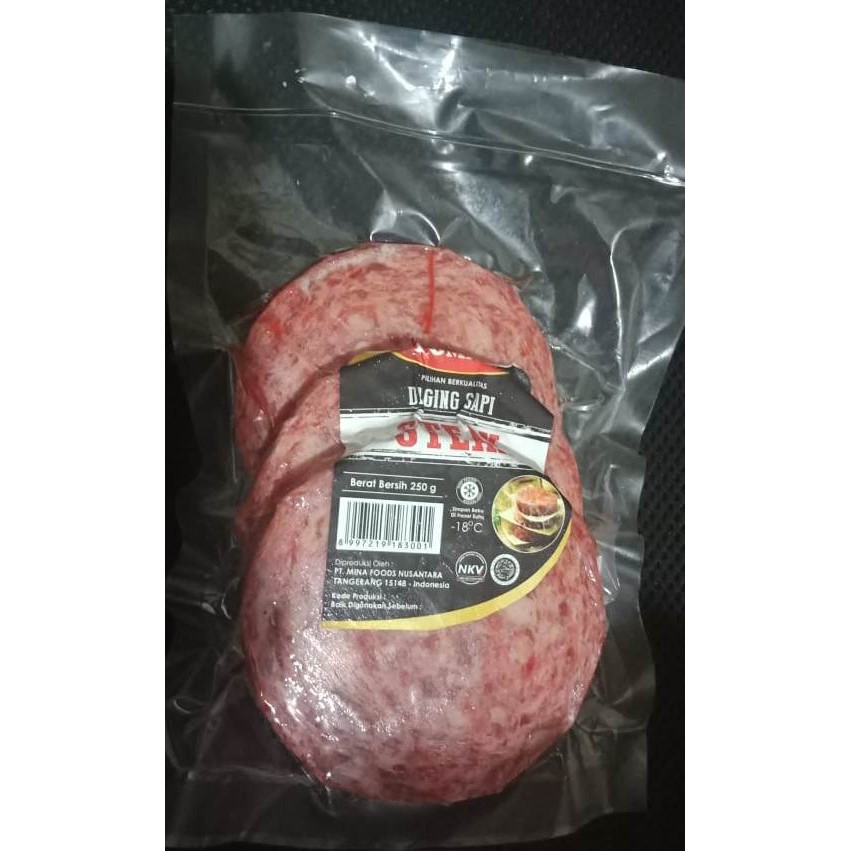 YOMAS STEAK DAGING SAPI BEEF SAIKORO STEAK 250 GR