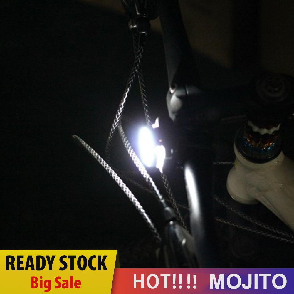 Lampu Depan + Belakang Sepeda 3 Mode Dengan Port Charger Usb