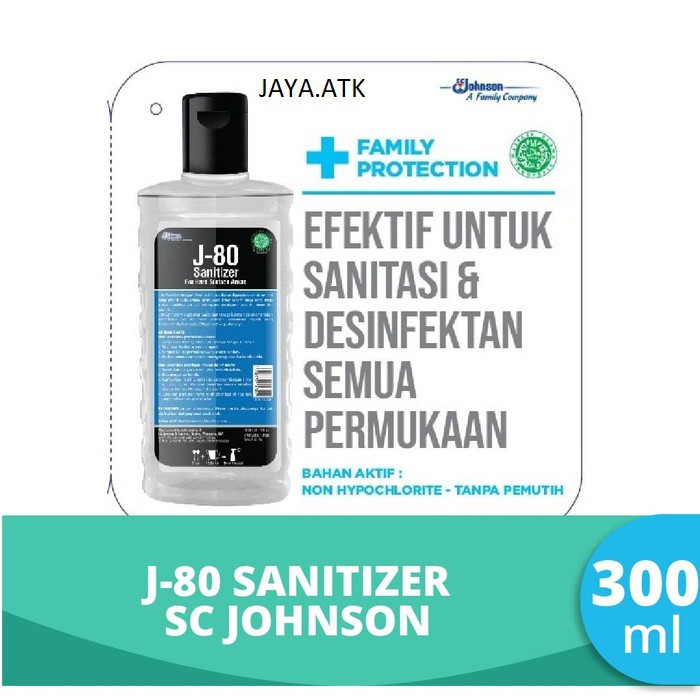 CAIRAN DESINFEKTAN SANITASI BIBIT DISINFEKTAN 300 ML JOHNSON J80 J-80