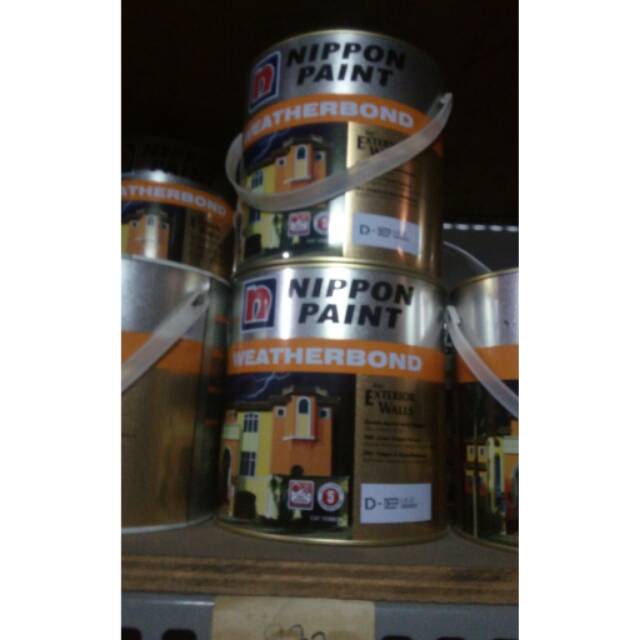 Cat Tembok Weatherbond NIPPON  PAINT  Shopee Indonesia 