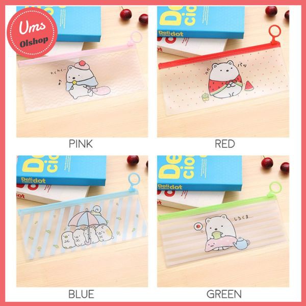 

TP0032 Tempat Pensil Sumikko Gurashi / Tempat Kosmetik - Biru