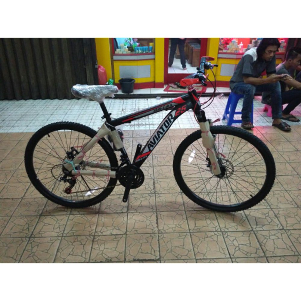 Jual sepeda gunung mtb aviator 26 Diskon