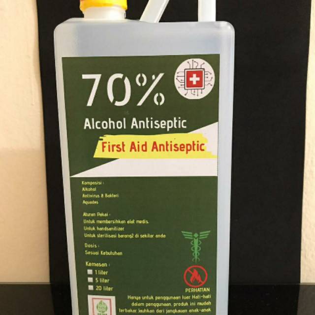 Alkohol 70% non food grade
